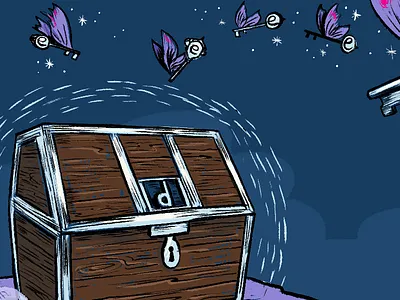 Keys artwork comic illustration keys