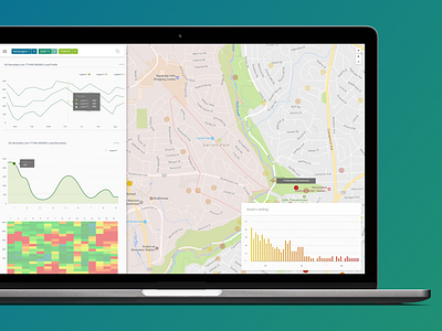 Geo-spacial Data Management data management desktop graph responsive web