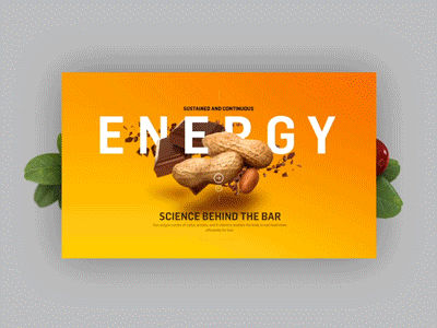 PR Bar animation bar cereal food fruit gif product simple ui ux video website