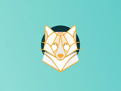 Lien-hunt design icon identity illustration