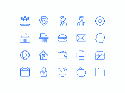 Sleekons Minimalistic Icons design icons line material minimal set symbol thin ui ux vector