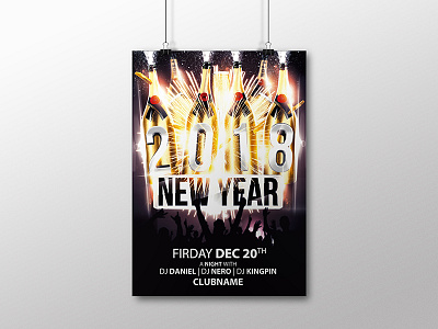 New Year Free Party Flyer flyer flyer template free free flyer new year flyer