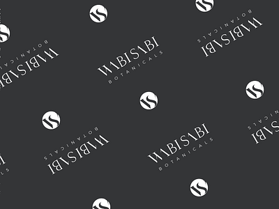Pattern Design for WabiSabi Botanicals classic clean cosmetics identity design minimal modern