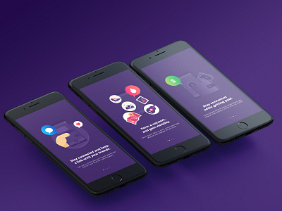 Tutorial screen 02 app colorful guide illustration login tip tutorial tutorial screen ui ux walkthrough warm