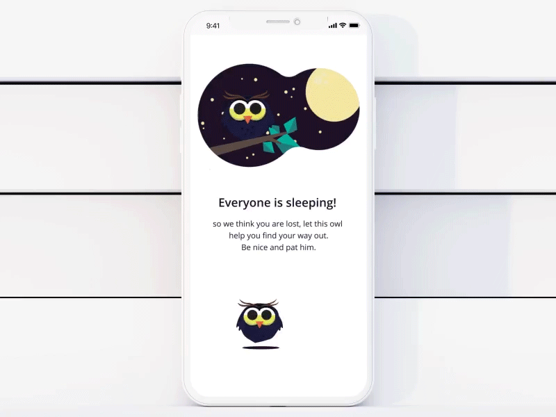 404 Page not found 404 animation app artwork colours creative error mobile prototype screen ui ux