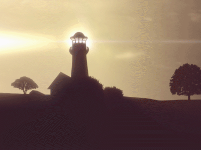 Blue Light House Media after effects animation dribbble fillmmaking intro invite lidhthouse logo media movie opener reveal