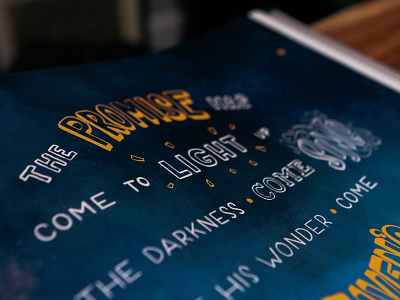 Portfolio Updating! christmas drawn hand illustration portfolio stars type typography