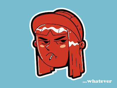 Bossy art cartoon character design drawing graffiti graphic illustration street vector