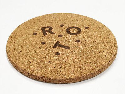 Coaster for ROT Vin & Brød coaster cork