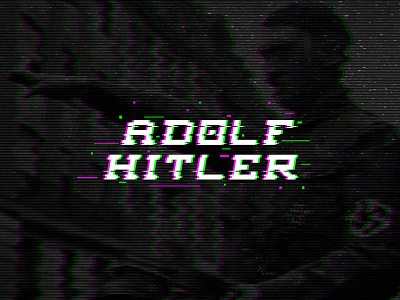 Adolf Hitler font free typeface graphic design typography