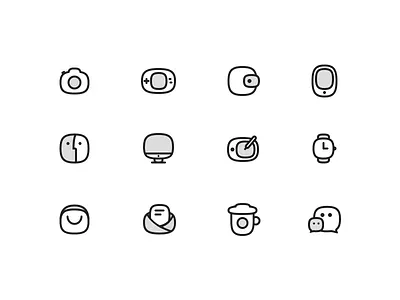 Circular icons icon