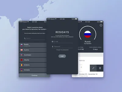New day - New adventure journey mobile app travel app trip