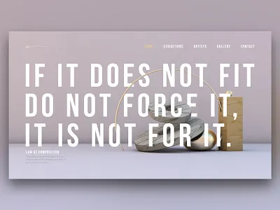 COMP 3d app c4d clean digital everyday experience interface minimal sketchapp ui web