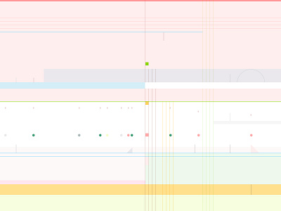 Abstract infographic Timeline abstract flat light lines pastel pink plastic