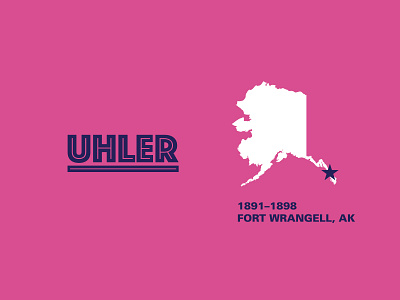 Uhler Brewing logo alaska beer branding craft beer logo