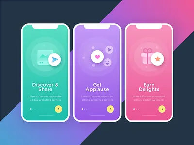 Onboarding Screens get started onboarding ui ux