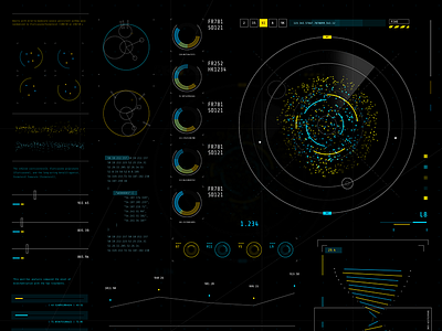 HUD_v4 after effects fantasy gui technical