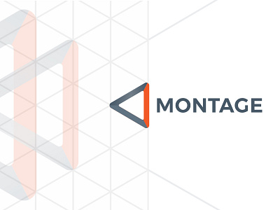 Montage Digital Product E-commerce Mark abstract brand mark e commerce geometry grid pattern logo triangles ognen trpeski selling online trpeski design