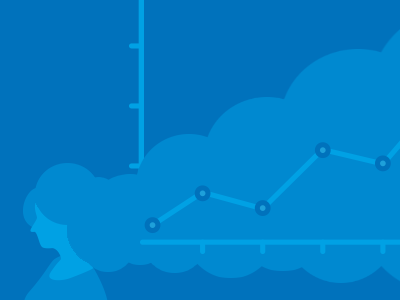 Customer Insights animation graph hair illustration insights