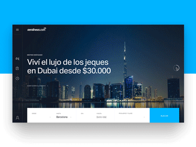 Aerolíneas Argentinas - Redesign Concept aerolineas airlines argentinas concept dubai paris redesign web