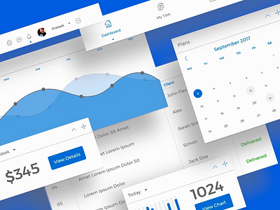 Dashboard design chart dashboard design flat graph icons numbers pie stats ui web