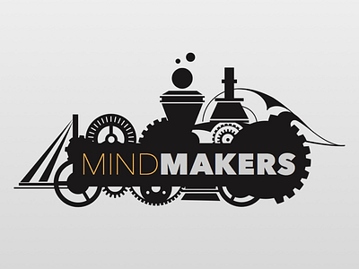 Mindmakers Project - Draft #3 illustration logo