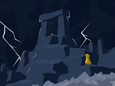 Monumental Island enviroment explore island monument stone strom water wild wind