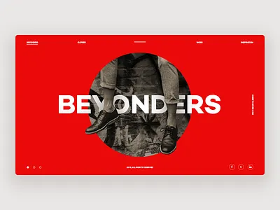 Apparel Landing Page, Day 5 30 apparel challenge days fashion landing minimal page ui