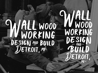 Text for Wall Woodworking craft detriot saw wood woodworking woodworking logo