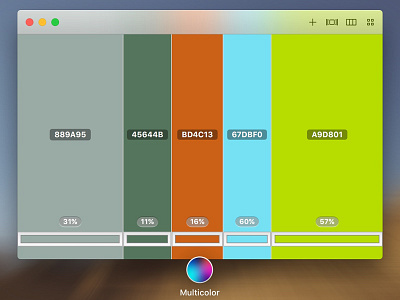 Multicolor app colorpicker colorscheme contrast macos