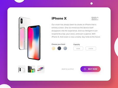 Daily UI #033 - Customize Product 033 add cart customize daily dailyui free iphone iphonex product ui ux