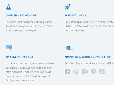 Benefits List benefit benefits grid icon icons landing list social text