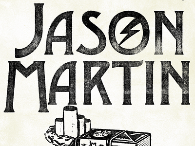 Personal Logo cigarettes jason martin logo rock n roll