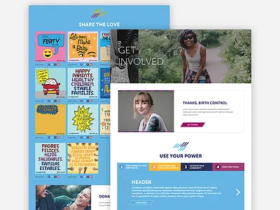 Shareable Gallery interaction product responsive design site ui ux web web design