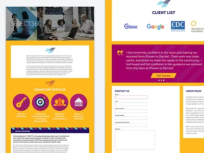 Services Page interaction product responsive design site ui ux web web design