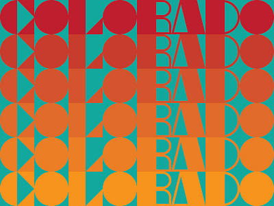 Colorado Sunset Gradient boulder camping colorado denver fort collins gradient grid mountains nature retro sunset tent