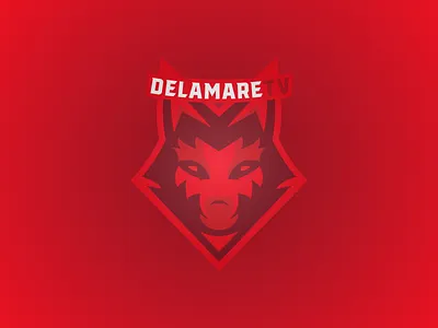 DelamareTV design gaming logo logo logo design logos mascot mascot logo