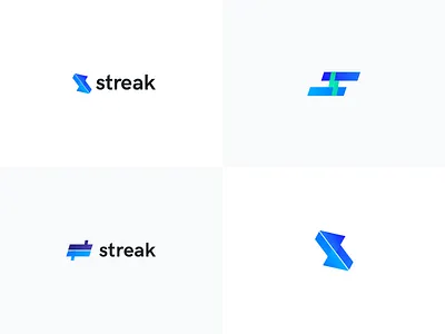 Logo Exploration finance fintech logo stocks trading
