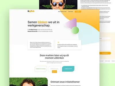 Ik Blink - Group agency clean css design digital html minimal website