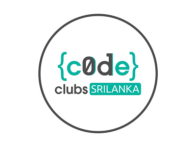 Code Club Sri lanka Logo club code coding graphic green lka logo programer