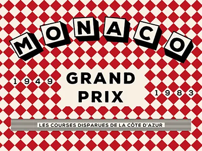 Lost Races : The French Riviera vol. 2 cannes color cycling design french riviera grand illustration monaco nice prix retro