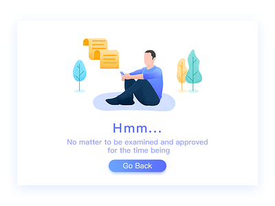 Empty page illustration design empty flat illustration man page ui ux