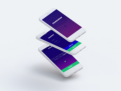 OMNINOW // Splash & Log in Screen app data extreme gopro interface ios iphone map mobile design sports user experience web