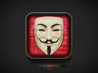 V For Vendetta Icon icon mask movie v
