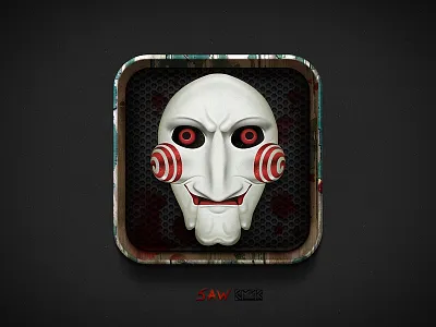 Saw Icon icon joker mask movie