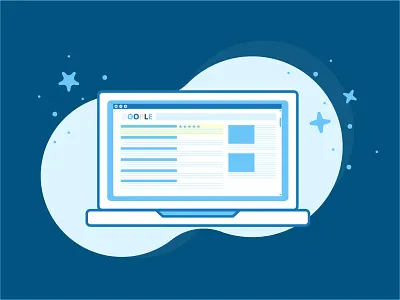 Laptop Illustration blues computer illustration laptop motion