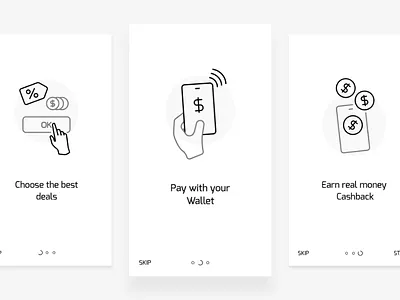 Daily UI #023 dailyui onboarding ui