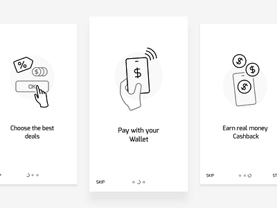 Daily UI #023 dailyui onboarding ui