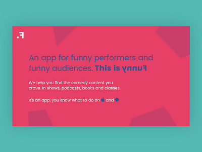 Daily UI #003: Landing Page colorful dailyui funny landing page typography