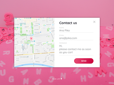 #028 - Daily UI - Contact Us 028 challenge contact dailyui dropdown flat minimal ui ux